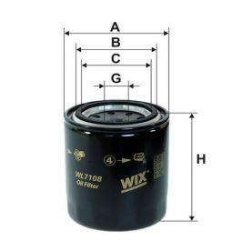 Масляний фільтр WIX-Filtron WL7108