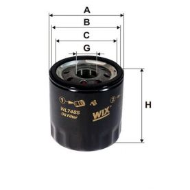 Масляный фильтр WIX-Filtron WL7485 Масляный фильтр WIX-Filtron WL7485