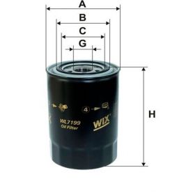 Масляний фільтр WIX-Filtron WL7199 Масляний фільтр WIX-Filtron WL7199