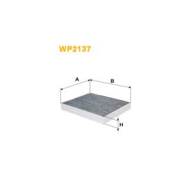 Салонний фільтр вугільний WIX WP2137 Салонний фільтр вугільний WIX WP2137