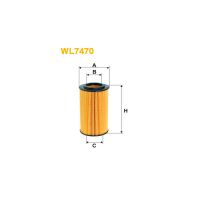 Масляний фільтр WIX WL7470