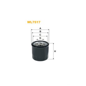 Масляний фільтр WIX FILTERS WL7517 Масляний фільтр WIX FILTERS WL7517