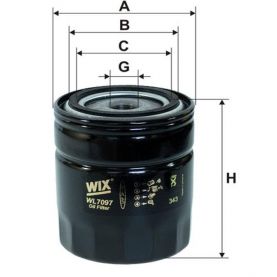 Масляний фільтр WIX-Filtron WL7097 Масляний фільтр WIX-Filtron WL7097