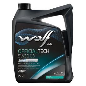 Автомобільна моторна олива WOLF OFFICIALTECH C3 5W-30 5л 8308215