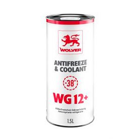 Антифриз WOLVER Antifreeze & Coolant WG12+ красный 1,5л 4260360944147