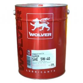 Автомобільна моторна олива WOLVER Supertec 5W-40 20л