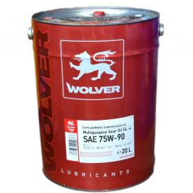 Масло трансмиссионное WOLVER MULTIPURPOSE GEAR OIL 75W-90 GL-4 20л