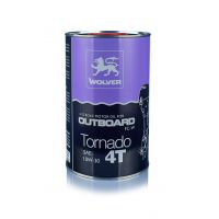 Масло моторное WOLVER TORNADO 4T OUTBOARD 10W30 1л