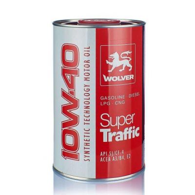 Автомобильное моторное масло WOLVER Super Traffic 10W-40 1л