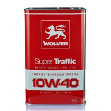 Автомобільна моторна олива WOLVER Super Traffic 10W-40 4л