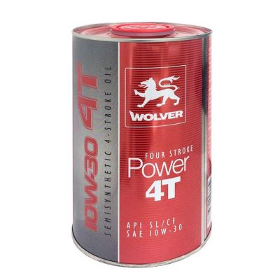 Масло моторное WOLVER FOUR STROKE POWER 4T 10W-30 1л