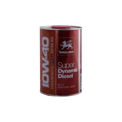 Автомобильное моторное масло WOLVER Super Dynamic Diesel 10W-40 1л