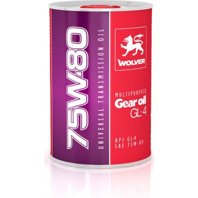Олива трансмісійнa WOLVER MULTIPURPOSE GEAR OIL 75W-80 GL-4 1л 4260360944727