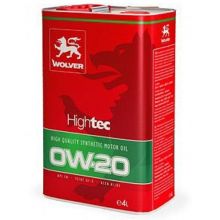 Автомобильное моторное масло WOLVER HIGHTEC 0W-20 4л 4260360943492