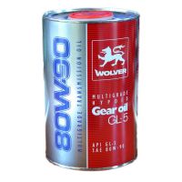 Масло трансмиссионное WOLVER MULTIGRADE HYPOID GEAR OIL 80W-90 GL-5 1л