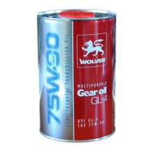 Олива трансмісійнa WOLVER MULTIPURPOSE GEAR OIL 75W-90 GL-4 1л