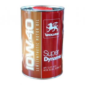 Автомобильное моторное масло WOLVER Super Dynamic 10W-40 1л