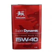 Автомобільна моторна олива WOLVER Super Dynamic 15W-40 4л
