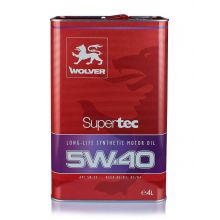 Автомобільна моторна олива WOLVER Supertec 5W-40 4л