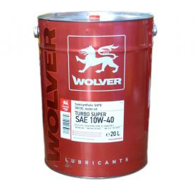 Автомобильное моторное масло WOLVER Turbo Super 10W-40 20л