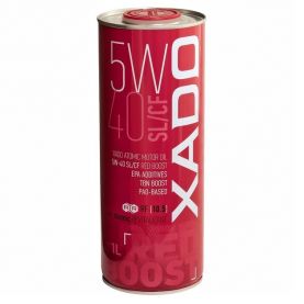 Автомобільна моторна олива XADO Red Boost 5W-40 1л Автомобільна моторна олива XADO Red Boost 5W-40 1л