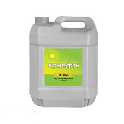 Индустриальное масло Ярнефть И20А 20л