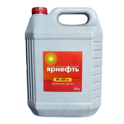 Индустриальное моторное масло Ярнефть М10Г2К 10л