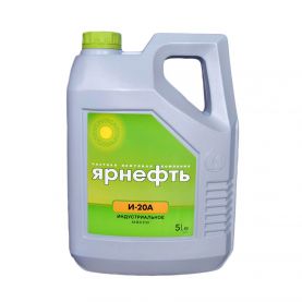 Индустриальное масло Ярнефть И20А 5л