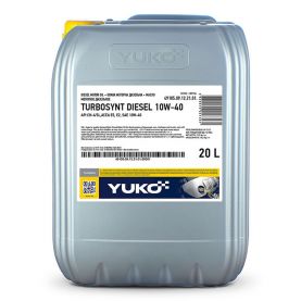 Автомобильное моторное масло YUKO TURBOSYNT DIESEL 10W-40 20л Автомобильное моторное масло YUKO TURBOSYNT DIESEL 10W-40 20л