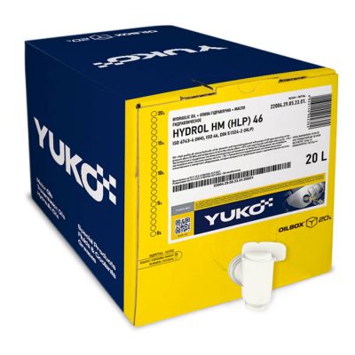 Масло гидравлическое YUKO HYDROL HLP 46 20л оилбокс