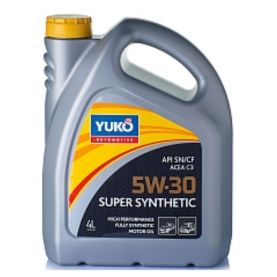 Автомобільна моторна олива YUKO SUPER SYNTHETIC С4 5W-30 5л Автомобільна моторна олива YUKO SUPER SYNTHETIC С4 5W-30 5л
