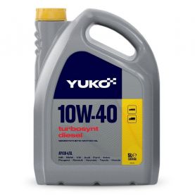 Автомобильное моторное масло YUKO TURBOSYNT DIESEL 10W-40 5л