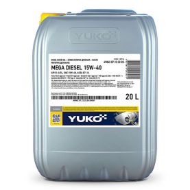 Автомобільна моторна олива YUKO MEGA DIESEL 15W-40 20л Автомобільна моторна олива YUKO MEGA DIESEL 15W-40 20л