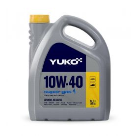 Автомобільна моторна олива YUKO SUPER GAS 10W-40 4л Автомобільна моторна олива YUKO SUPER GAS 10W-40 4л