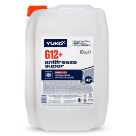 Антифриз YUKO Super G12+ -42°C красный 10л