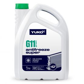 Антифриз YUKO Super G11 -42°C зелёный 5л
