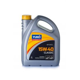 Автомобільна моторна олива YUKO CLASSIC 15W-40 4л