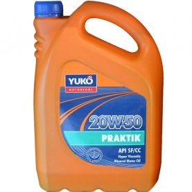 Автомобільна моторна олива YUKO PRAKTIK 20W-50 4л