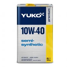 Автомобильное моторное масло YUKO SEMISYNTHETIC 10W-40 4л 4820070240153