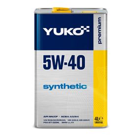 Автомобільна моторна олива YUKO SYNTHETIC 5W-40 4л 4820070241167
