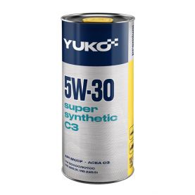 Автомобільна моторна олива YUKO SUPER SYNTHETIC C3 5W-30 1л