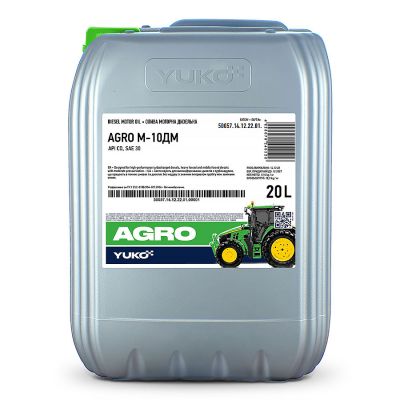 Моторна олива YUKO AGRO М-10ДМ 20л