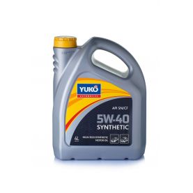 Автомобильное моторное масло YUKO SYNTHETIC 5W-40 4л