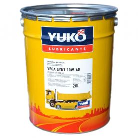 Автомобільна моторна олива YUKO VEGA SYNT 10W-40 20л