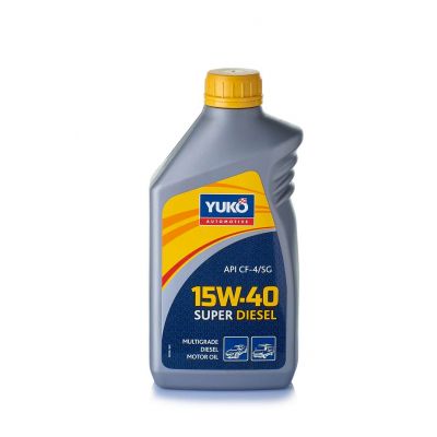Автомобильное моторное масло YUKO SUPER DIESEL 15W-40 1л