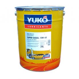 Автомобільна моторна олива YUKO SUPER DIESEL 15W-40 20л