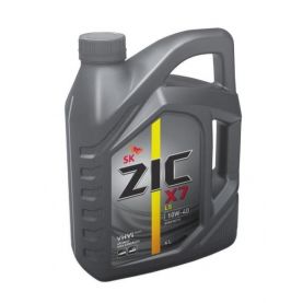 Автомобильное моторное масло ZIC X7 LS (A+) 10W-40 4л Автомобильное моторное масло ZIC X7 LS (A+) 10W-40 4л