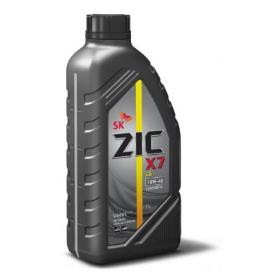 Автомобільна моторна олива ZIC X7 LS (A +) 10W-40 1л