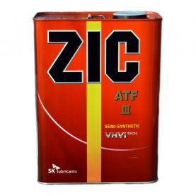 Масло трансмиссионное ZIC ATF-III 4л Масло трансмиссионное ZIC ATF-III 4л