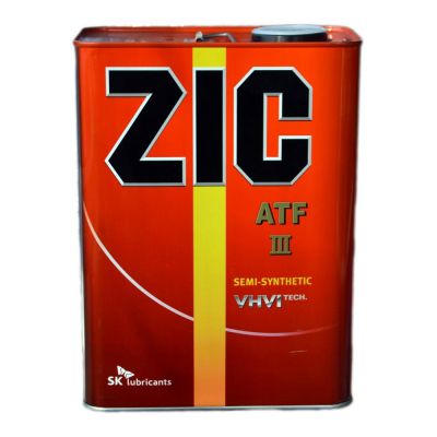 Масло трансмиссионное ZIC ATF-III 4л
